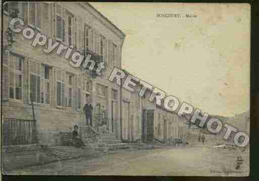 Ville de BONCOURT, carte postale ancienne