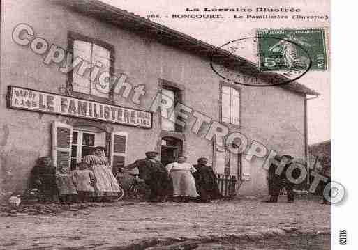 Ville de BONCOURT, carte postale ancienne