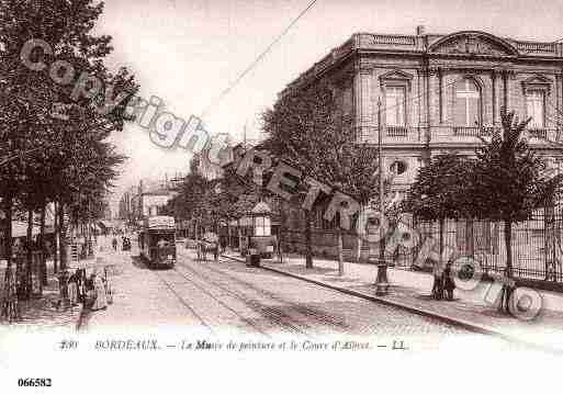 Ville de BORDEAUX, carte postale ancienne