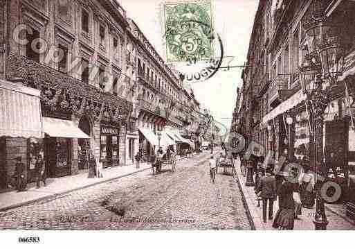 Ville de BORDEAUX, carte postale ancienne