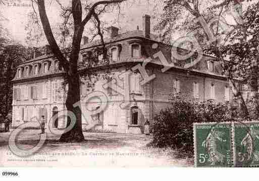 Ville de BORDESSURARIZE(LES), carte postale ancienne Ville de BORDESSURARIZE(LES), carte postale ancienne