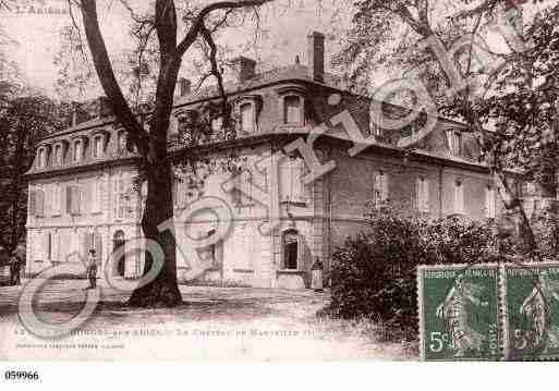 Ville de BORDESSURARIZE(LES), carte postale ancienne