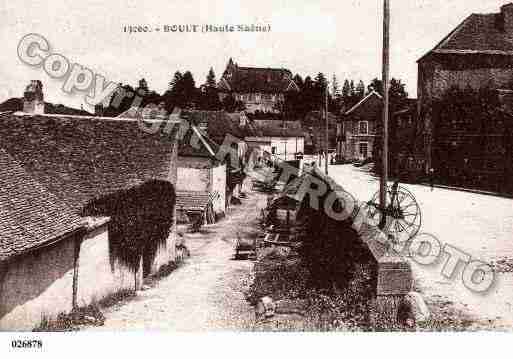 Ville de BOULT, carte postale ancienne