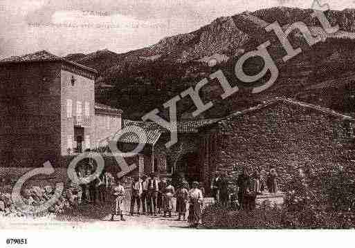 Ville de BRENAC, carte postale ancienne