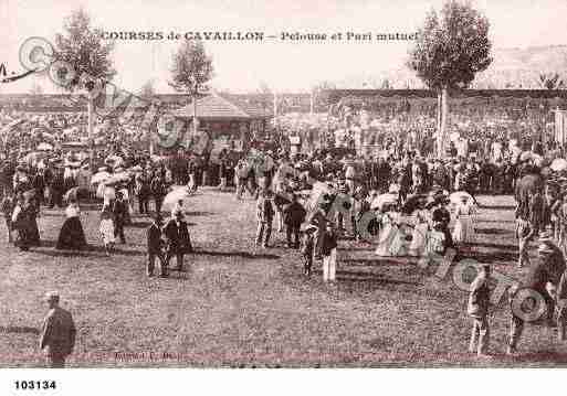 Ville de CAVAILLON, carte postale ancienne