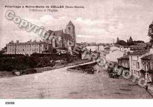Ville de CELLESSURBELLE, carte postale ancienne