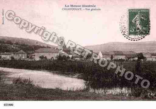 Ville de CHAMPOUGNY, carte postale ancienne