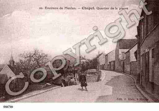 Ville de CHAPET, carte postale ancienne