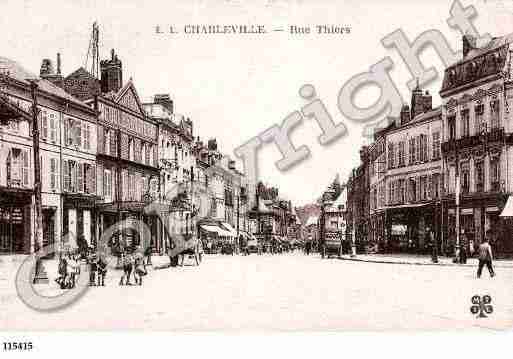 Ville de CHARLEVILLEMEZIERES, carte postale ancienne