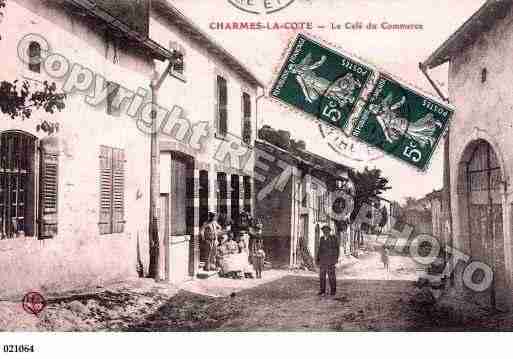 Ville de CHARMESLACOTE, carte postale ancienne