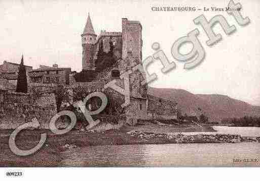 Ville de CHATEAUBOURG, carte postale ancienne