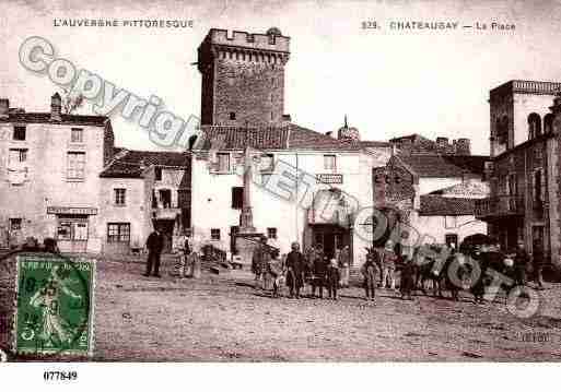 Ville de CHATEAUGAY, carte postale ancienne