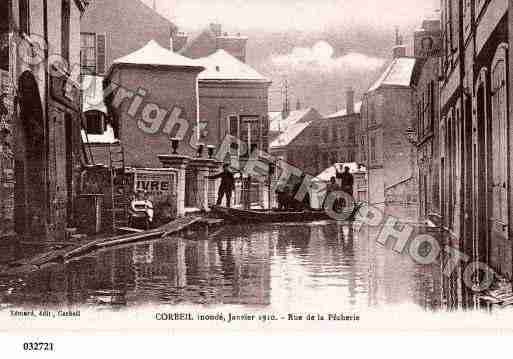 Ville de CORBEILESSONNES, carte postale ancienne