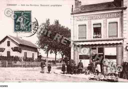 Ville de CORBIGNY, carte postale ancienne