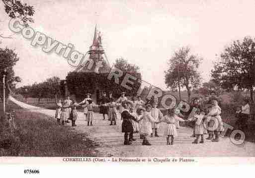 Ville de CORMEILLES, carte postale ancienne