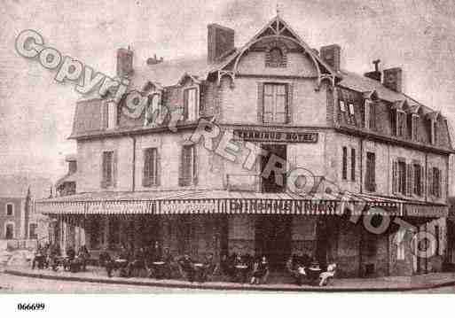 Ville de COURTINE(LA), carte postale ancienne