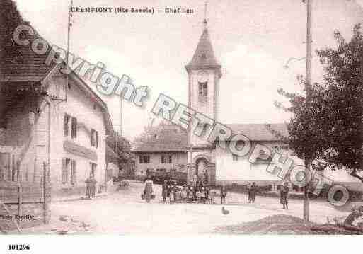 Ville de CREMPIGNY, carte postale ancienne