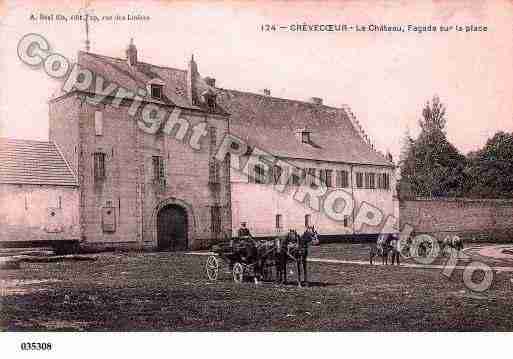 Ville de CREVECOEURENBRIE, carte postale ancienne