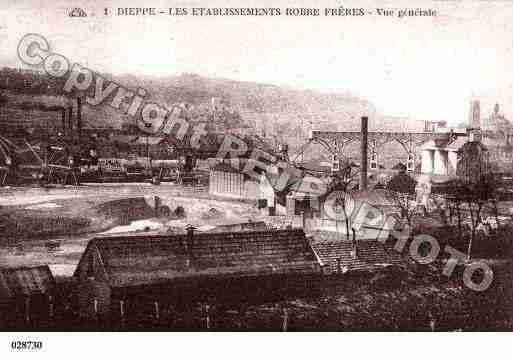 Ville de DIEPPE, carte postale ancienne