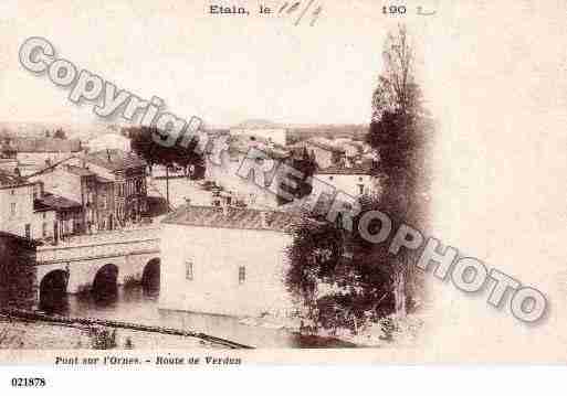 Ville de ETAIN, carte postale ancienne