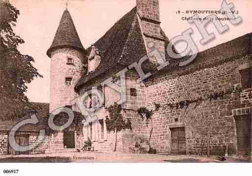 Ville de EYMOUTIERS, carte postale ancienne