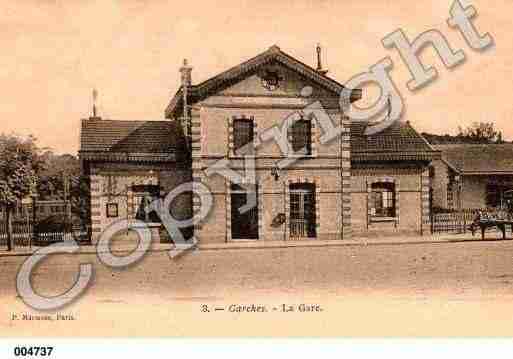 Ville de GARCHES, carte postale ancienne