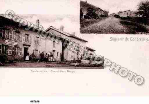 Ville de GONDREVILLE, carte postale ancienne