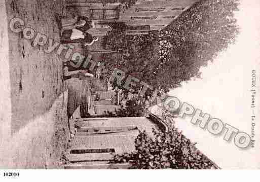 Ville de GOUEX, carte postale ancienne