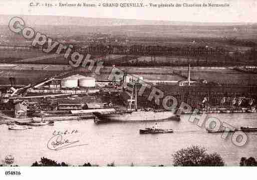 Ville de GRANDQUEVILLY(LE), carte postale ancienne