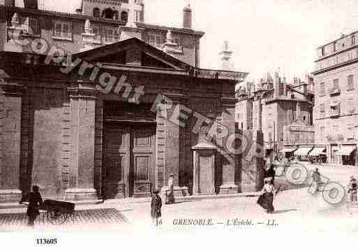Ville de GRENOBLE, carte postale ancienne