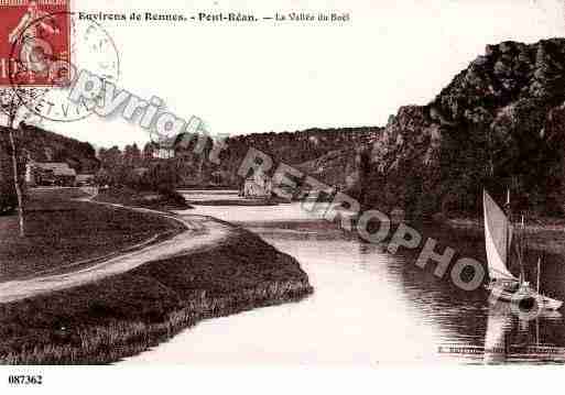 Ville de GUICHENPONTREAN, carte postale ancienne