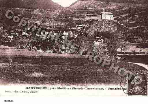 Ville de HAUTECOUR, carte postale ancienne