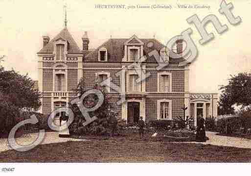 Ville de HEURTEVENT, carte postale ancienne