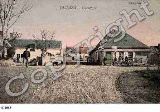 Ville de JALLANS, carte postale ancienne