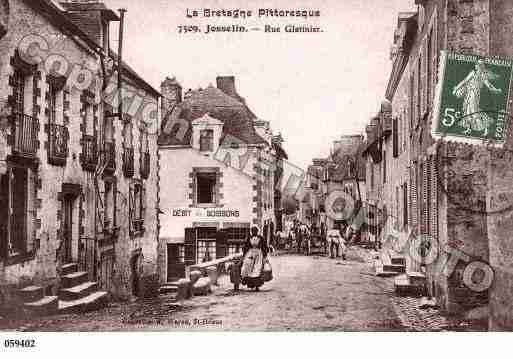 Ville de JOSSELIN, carte postale ancienne