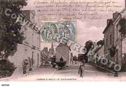 Ville de LARCAY, carte postale ancienne