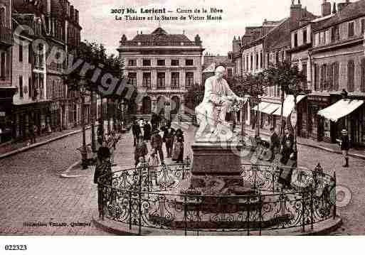 Ville de LORIENT, carte postale ancienne