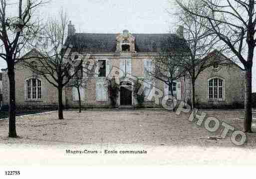 Ville de MAGNYCOURS, carte postale ancienne