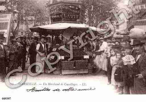 Ville de MARSEILLE, carte postale ancienne