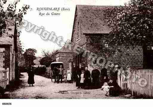 Ville de MARTAGNY, carte postale ancienne