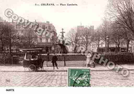 Ville de ORLEANS, carte postale ancienne