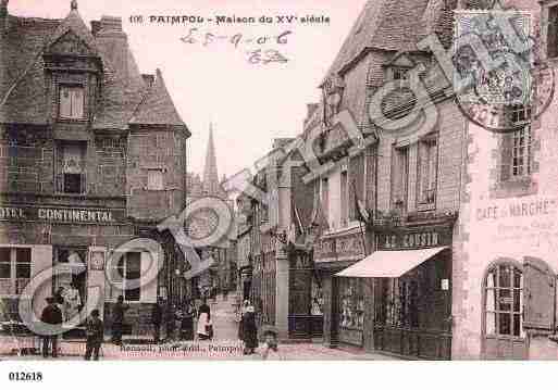 Ville de PAIMPOL, carte postale ancienne