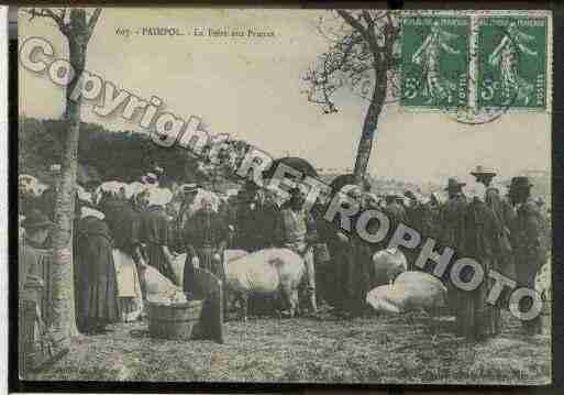 Ville de PAIMPOL, carte postale ancienne