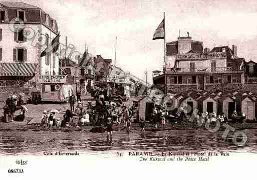 Ville de PARAME, carte postale ancienne