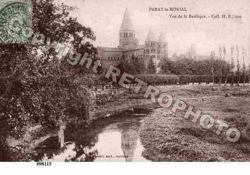 Ville de PARAYLEMONIAL, carte postale ancienne