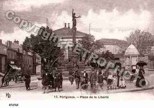 Ville de PERIGUEUX, carte postale ancienne