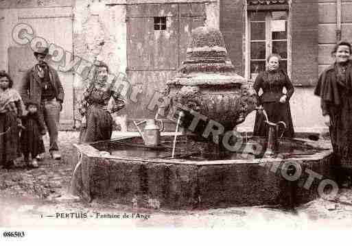 Ville de PERTUIS, carte postale ancienne