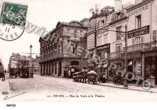 Ville de REIMS, carte postale ancienne Ville de REIMS, carte postale ancienne