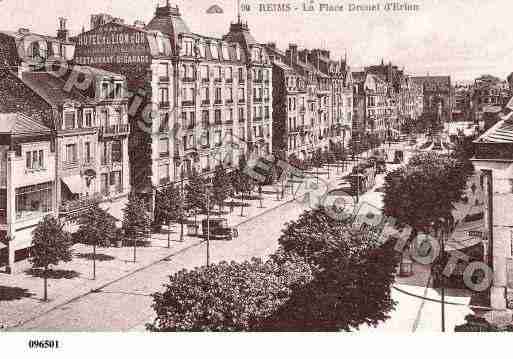 Ville de REIMS, carte postale ancienne