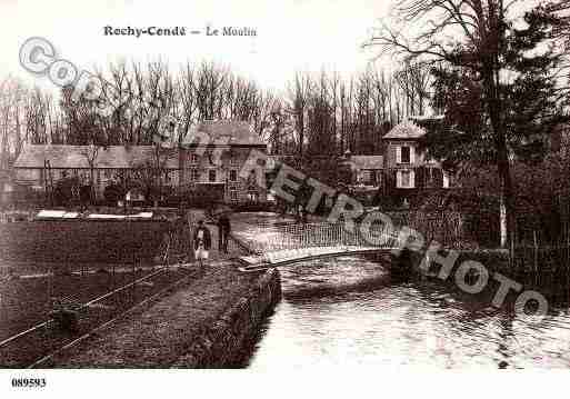 Ville de ROCHYCONDE, carte postale ancienne